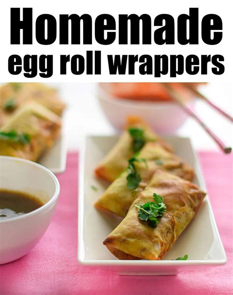 Homemade Egg Rolls My Incredible Recipes