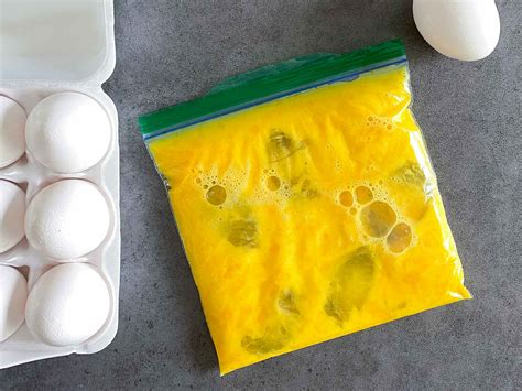 How To Make Eggs In A Ziploc Bag