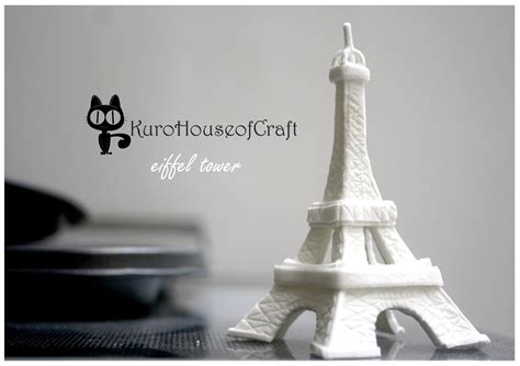 How To Make Eiffel Tower With Clay