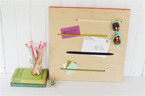 How To Make Elastic Memo Board