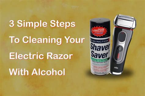 How To Make Electric Razor Cleaning Solution