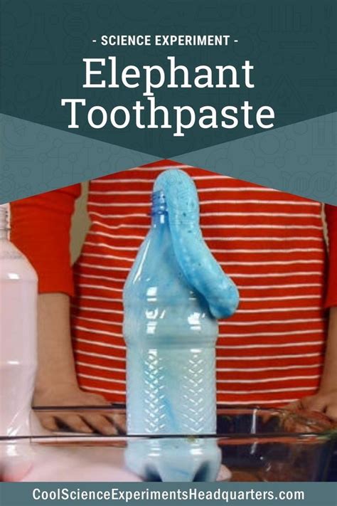 How To Make Elephant's Toothpaste