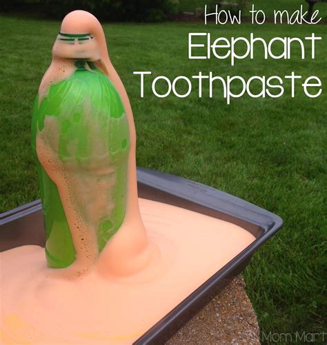 How To Make Elephant's Toothpaste Step By Step