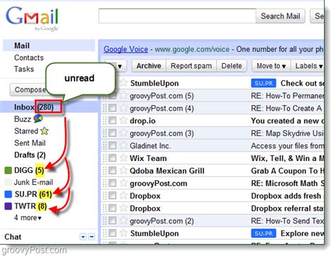 how to make email in gmail unread