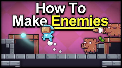 how to make enemies in gdevelop