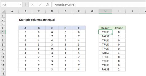 how to make equal rows and columns in excel