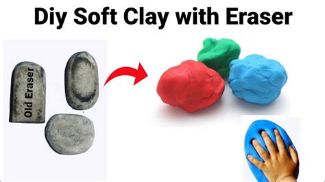 How To Make Eraser With Clay