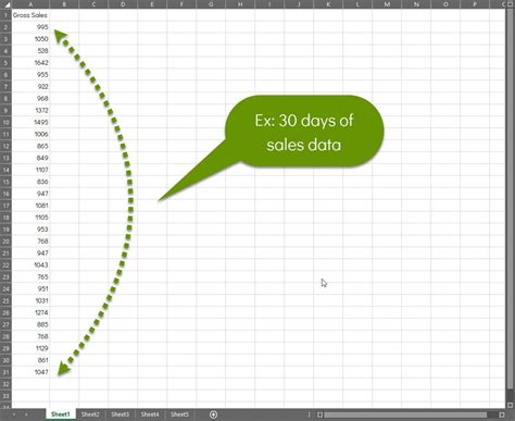 how to make excel recognize a pattern