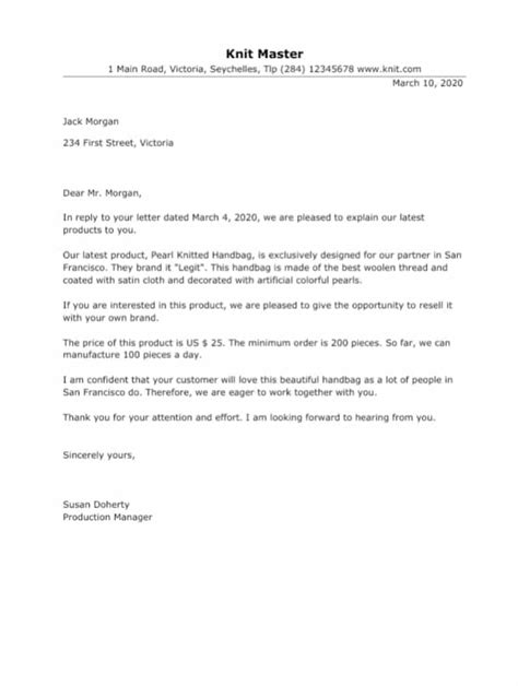 how to make explanation letter
