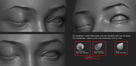 How To Make Eyebrows In Zbrush