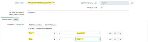 how to make field mandatory using client script in servicenow