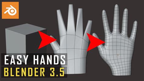 How To Make Fingers In Blender