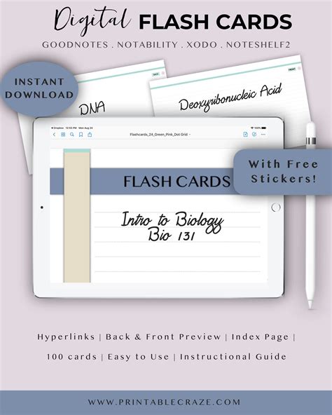 How To Make Flash Cards Goodnotes