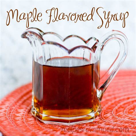 how to make flavored maple syrup