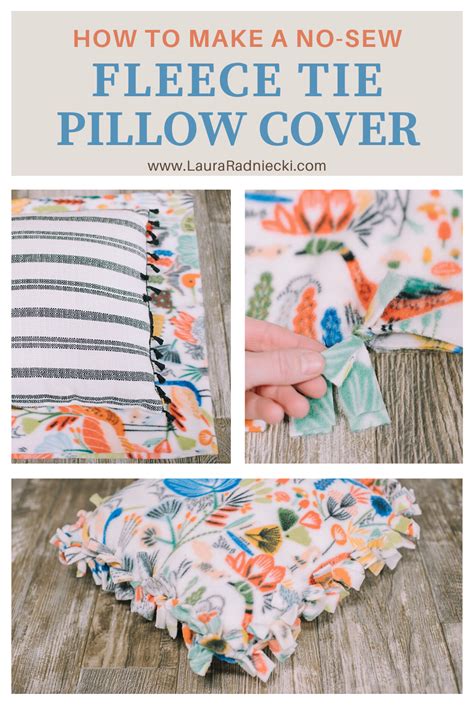 How To Make Fleece Throw Pillows