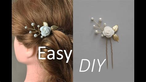 The How To Make Flower Hair Pins For Wedding Hairstyles Inspiration