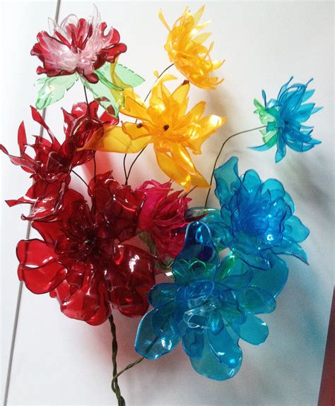 How To Make Flower Using Plastic Bottle