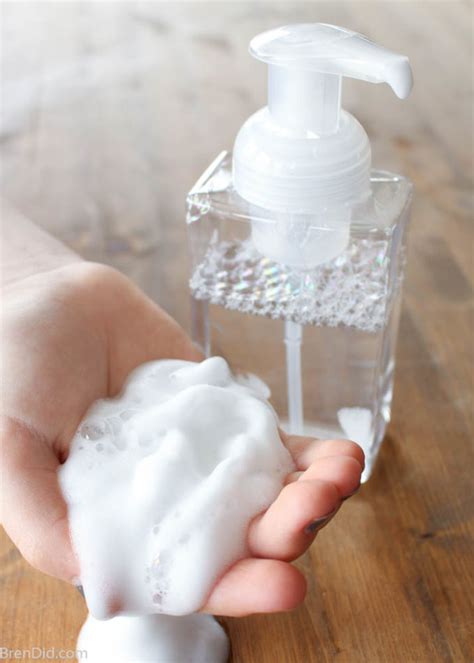 How To Make Foam Soap With Liquid Soap