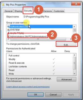 how to make folder lock in windows 7
