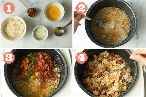 How To Make Fried Rice With Egg In Rice Cooker