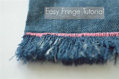 How To Make Fringe Easy