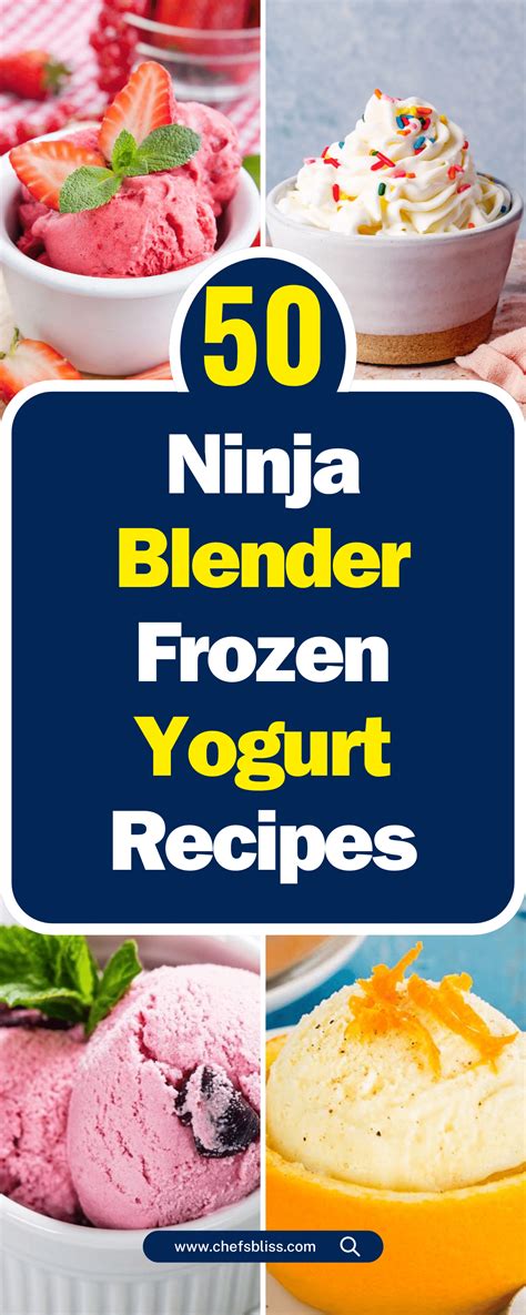 How To Make Frozen Yogurt In A Ninja Blender