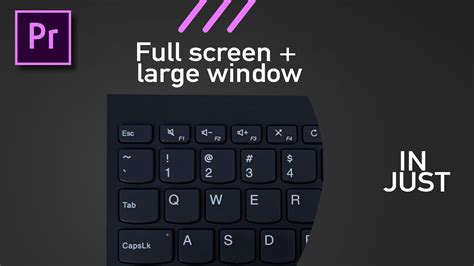how to make full screen on windows 10 using keyboard