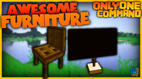 How To Make Furniture In Minecraft With A Command Block