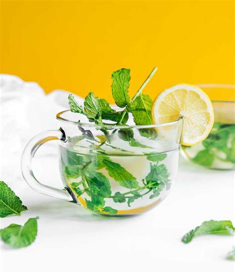 how to make garden mint tea