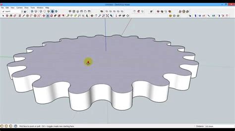 How To Make Gears In Sketchup