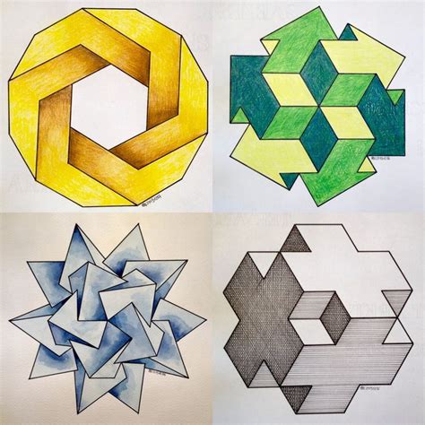 how to make geometric shapes
