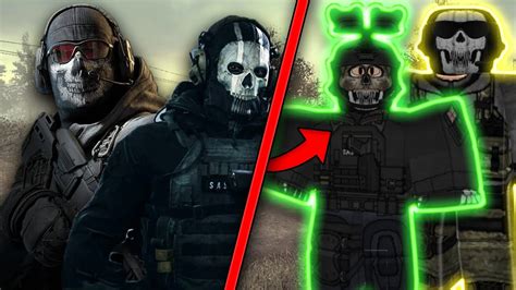 how to make ghost from call of duty in roblox