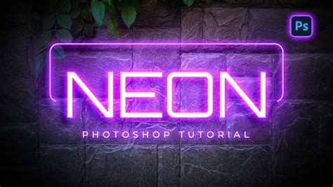 how to make glow text effect in photoshop