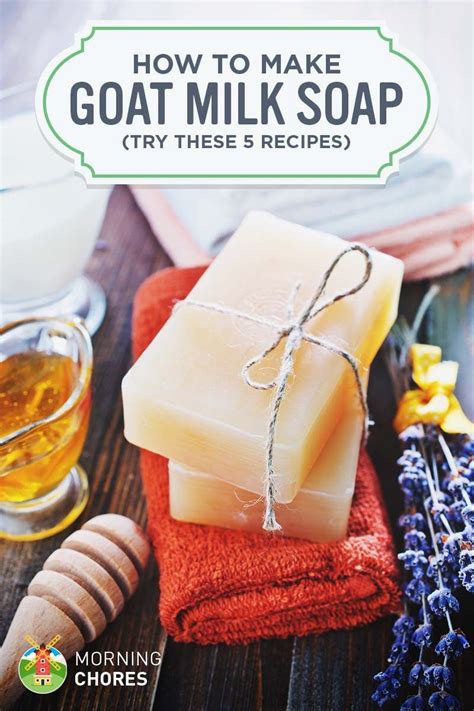 how to make goat milk soap and lotion