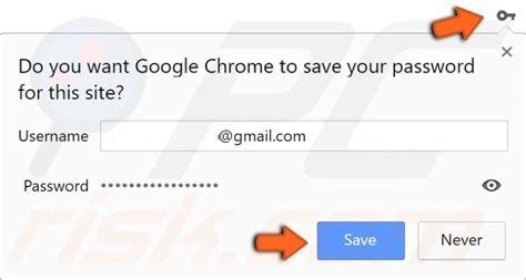 how to make google chrome remember passwords