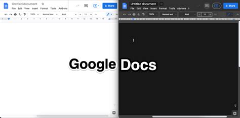 how to make google docs dark mode browser