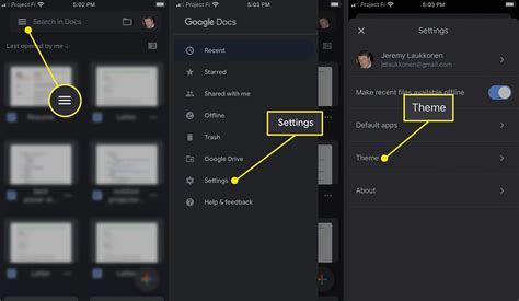 how to make google docs dark mode on windows