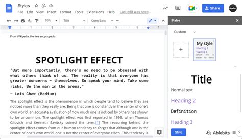 how to make google docs more interesting