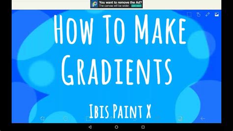 How To Make Gradient In Ibis Paint X