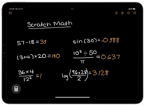 how to make graph in math notes ios 18
