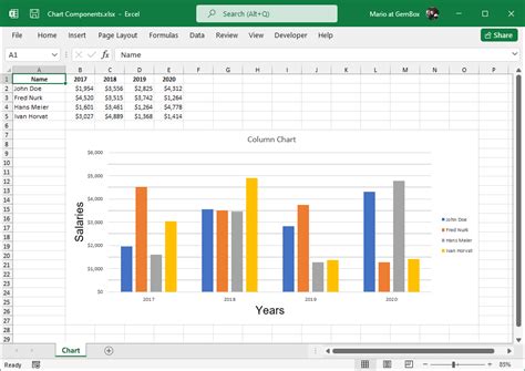 how to make graphs in excel sheet