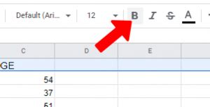 how to make grid lines bold in google sheets
