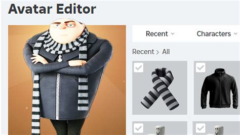how to make gru in roblox avatar｜TikTok Search