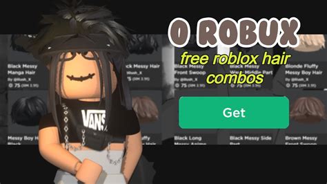  79 Stylish And Chic How To Make Hair Combos On Roblox Mobile 2022 For Short Hair