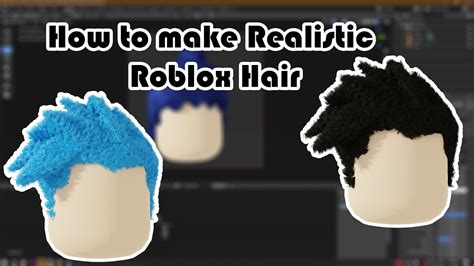 How To Make Hair In Blender Roblox