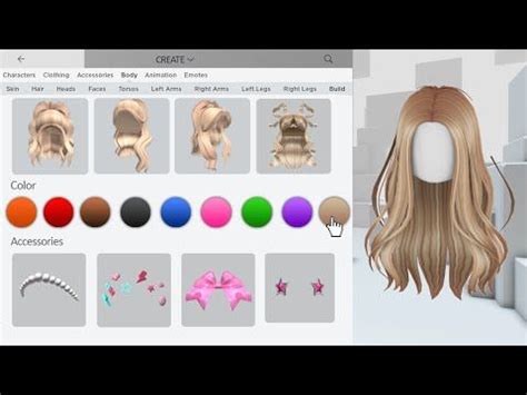 This How To Make Hair In Roblox On Ipad For Wedding Hair