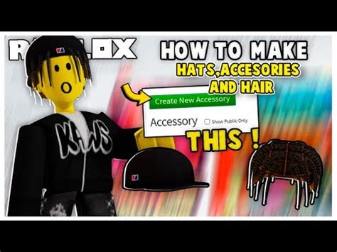how to make hair in roblox without blender