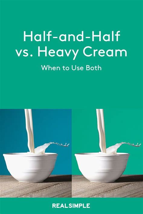 How To Make Half And Half Using Heavy Cream