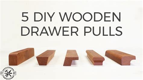 How To Make Handles Drawer Pulls