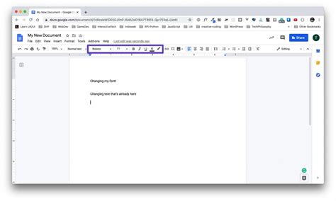 how to make handwriting on google docs